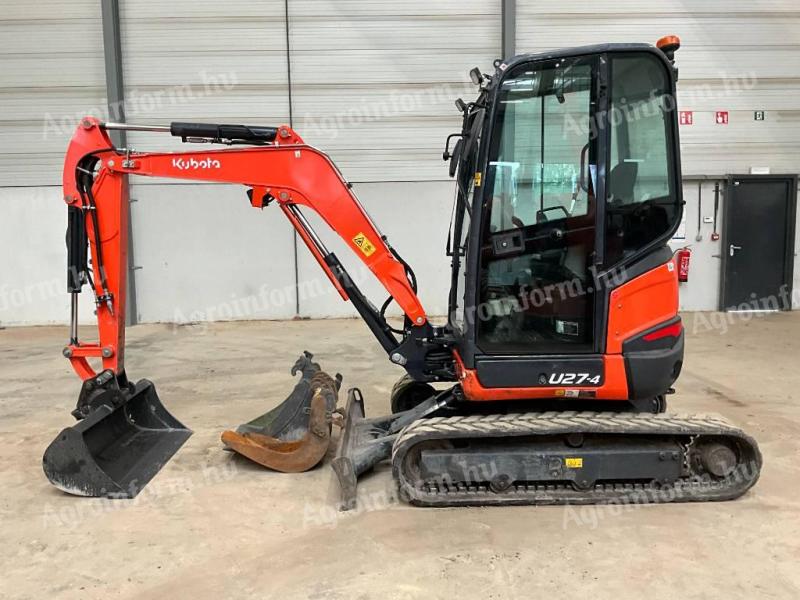 Kubota U 27-4 HI / 2018 / 1 541 operating hours / Leasing from 20%