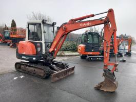Kubota KX 101-3 gumihevederes forgókotró