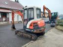 Kubota KX 101-3 rotary excavator with rubber spring
