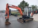 Kubota KX 101-3 rotary excavator with rubber spring