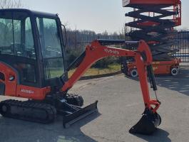 Kubota KX 016-4 gumihevederes forgókotrógép