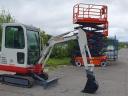Takeuchi TB016 rubber belt rotary excavator