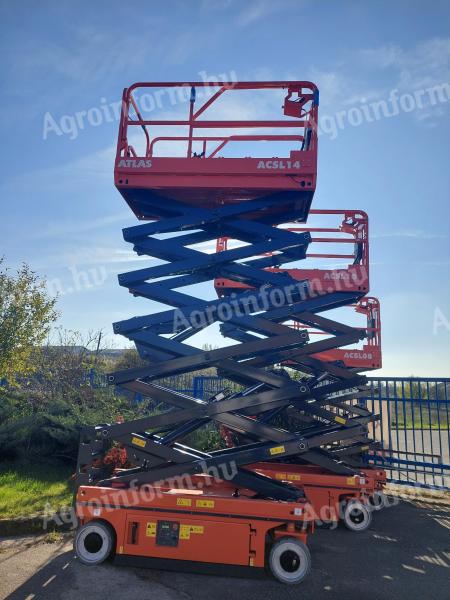 Atlas scissor lift with 14 m working height
