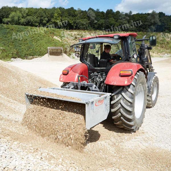 Fliegl back and tilting spoon with mobile wall