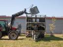 Fliegl back and tilting spoon with mobile wall