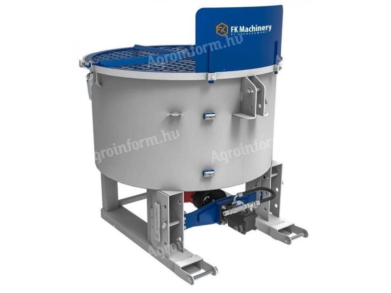 DCSK FKM concrete mixer with electric drive