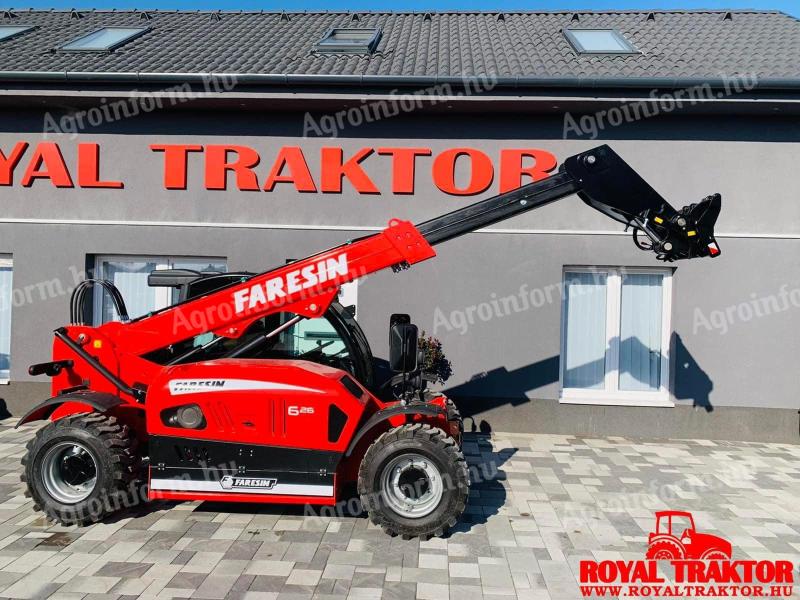 Faresin 6.26 Classic telescopic handler - from stock - Royal Tractor