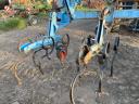 MONOSEM 6 row spring-loaded row cultivator