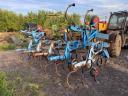 MONOSEM 6 row spring-loaded row cultivator