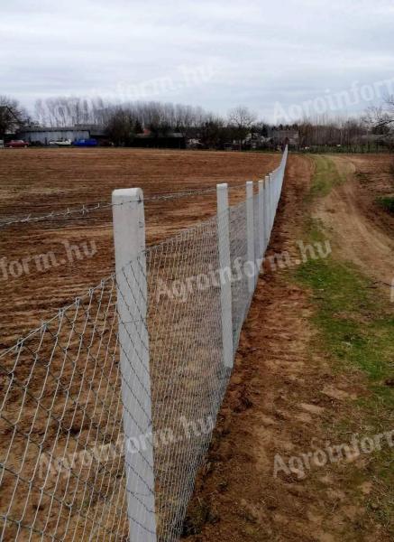 NATIONWIDE DELIVERY! Game nets, wire netting, posts, gates, wire, wire mesh, fence posts