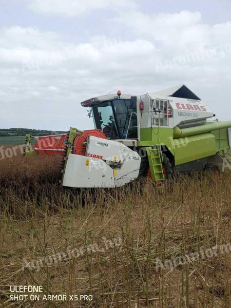 Ziegler repcetoldat Claas C450 asztalhoz