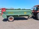 Brantner type 452, 4.6 tonne, 2 recumbent cylinder fertiliser spreader