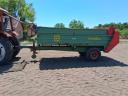 Brantner type 452, 4.6 tonne, 2 recumbent cylinder fertiliser spreader