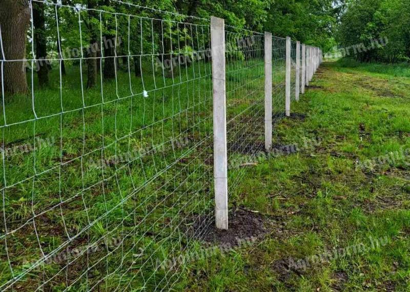 Fence construction, installation! Game netting, game fence, wire fence, wire mesh, wire netting, gate