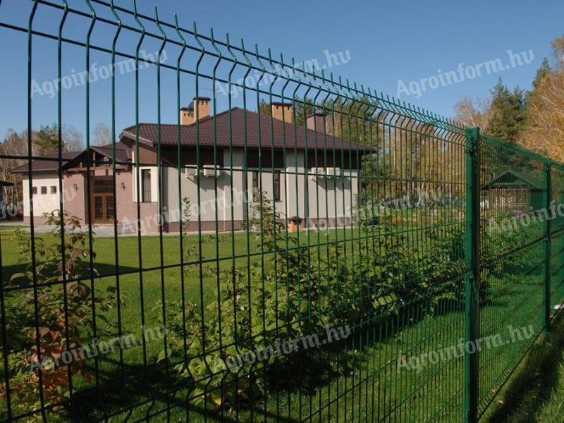 3D panou de gard placă, plasă sălbatică, plasă de sârmă, post, poartă, panou de gard