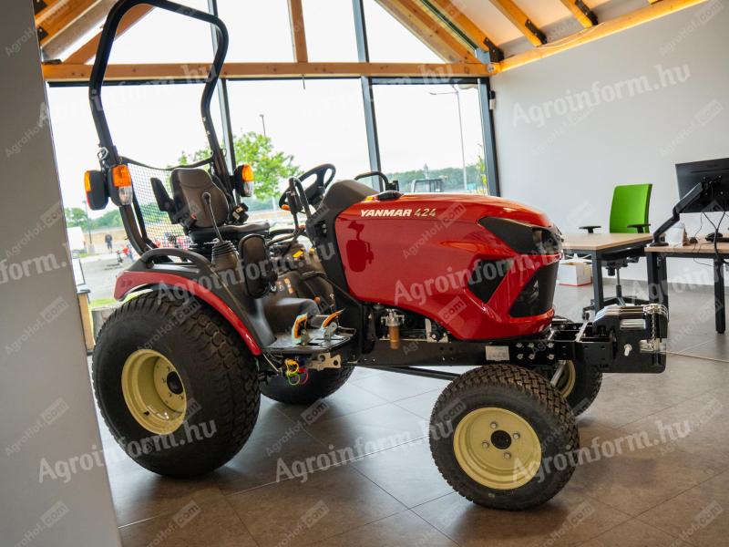 Traktor Yanmar s valníkem 26 hp Japonský malotraktor / SA424V-R (demo)