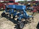 Hoses 6 row spring-loaded row cultivator with fertilizer spreader