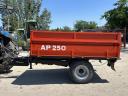 Ap 250 single axle tipper trailer