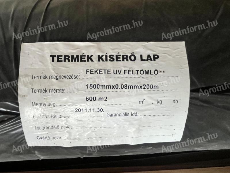 Black UV Semi-transparent film