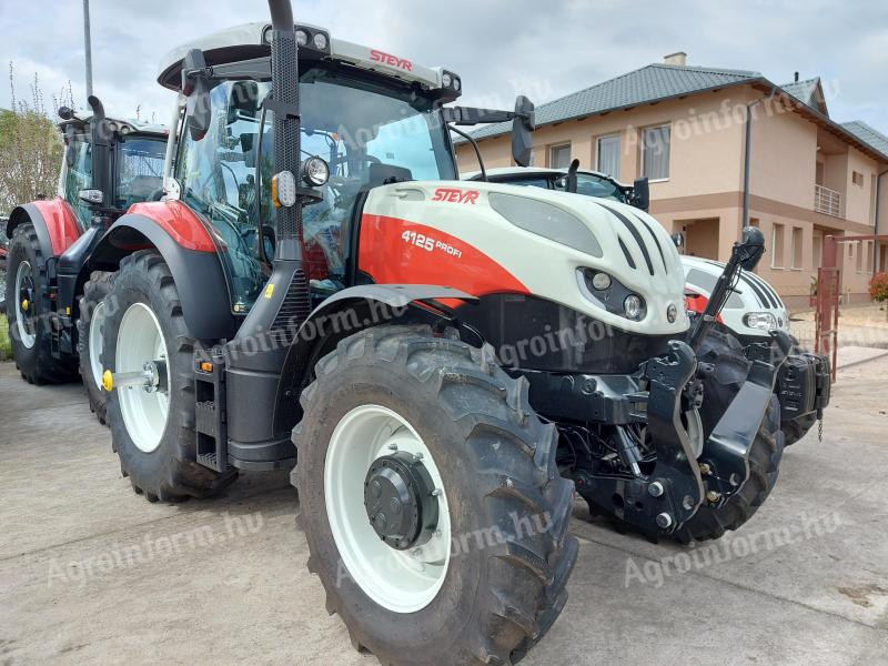 STEYR PROFI 4125 EVOLUTION tractors from MAGTÁR KFT