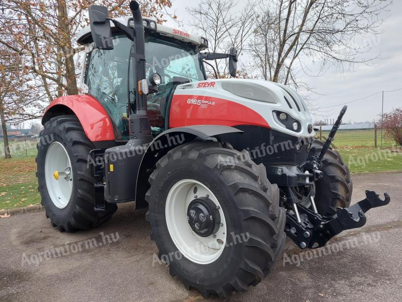 Steyr Impuls CVT 6165 tractor 185 hp at a reasonable price from Magtár Kft.