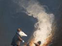 Mole repellent smoke, game repellent, mole