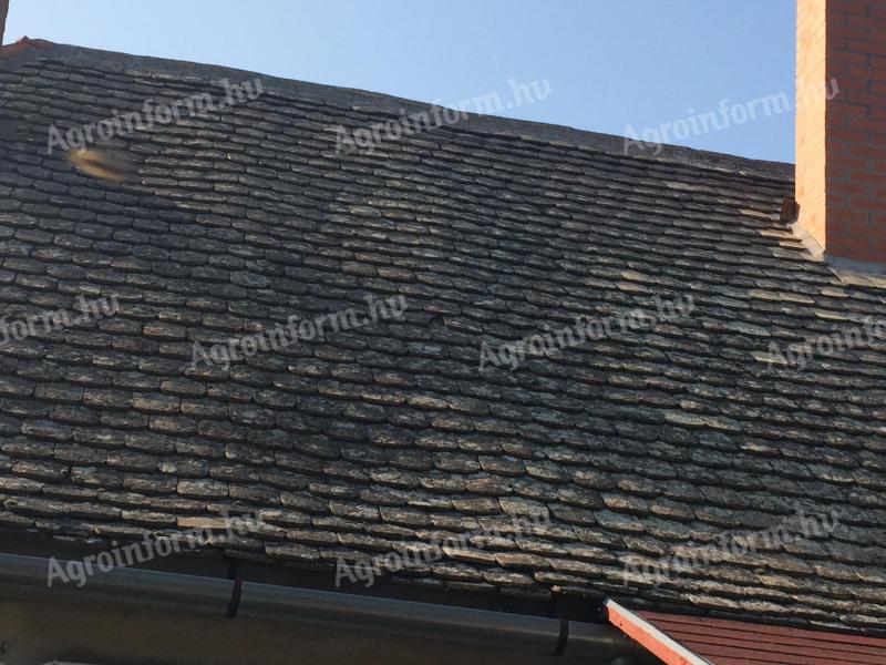 Roof tiles beaver tail