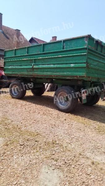 Remorcă cu benă basculantă HW8011 cu roți de camion