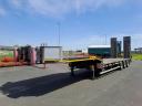 Wielton NJ-3 semiremorcă cu șasiu coborât, remorcă, transportor de echipamente grele