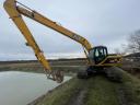JCB Raupenbagger mit langem Ausleger
