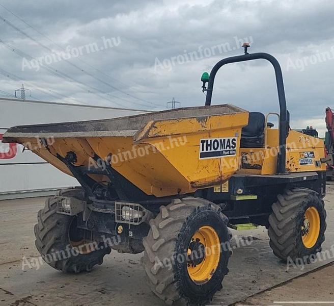 JCB 6 TST 6T articulated dump truck with rotating platform