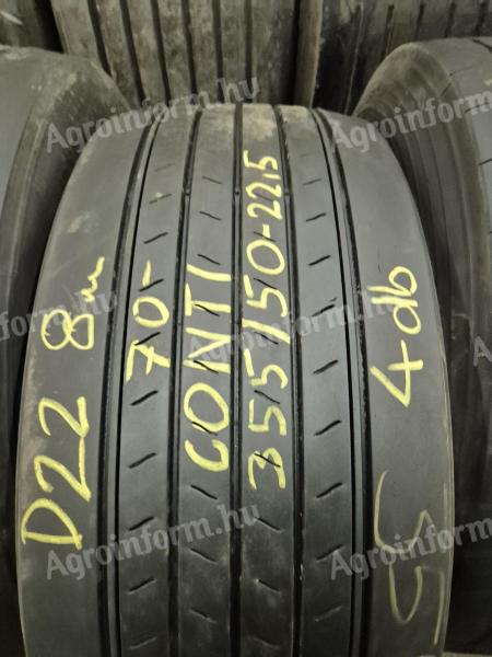 355/50 R22.5 used truck/truck/spare tyres for sale