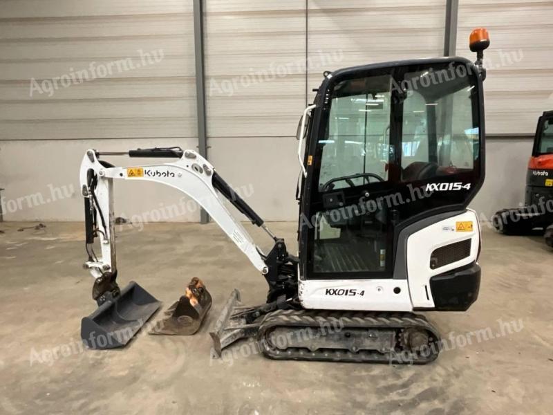 Kubota KX 015-4 / 2017 / 1 662 hours / Leasing from 20%