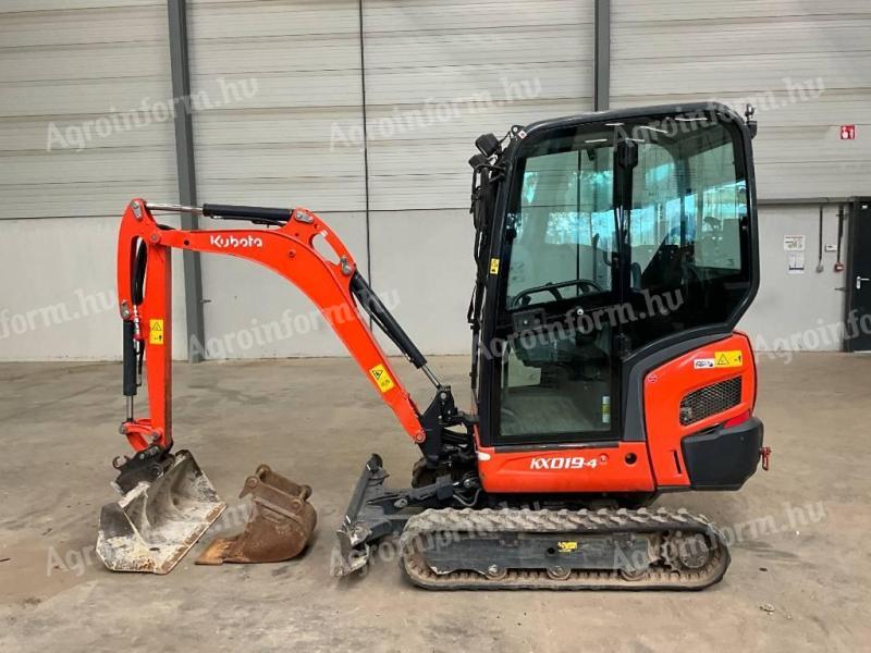 Kubota KX 019-4 / 2021 / 755 operating hours / Leasing from 20%