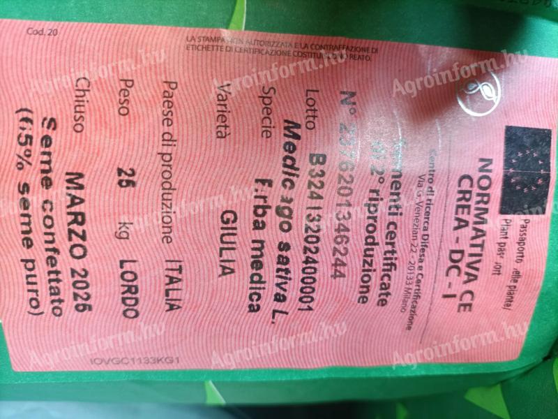 Lucerne seeds for sale