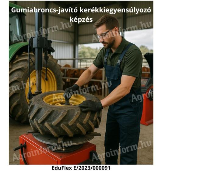 Tyre repair and wheel balancing training 07153009
