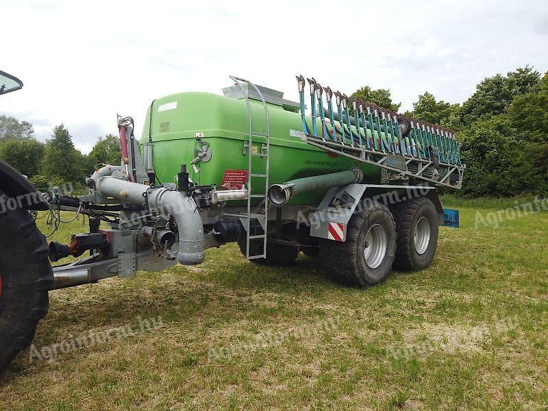Eckart LUPUS 161 PLUS vacuum tanker with 15 m slurry injector