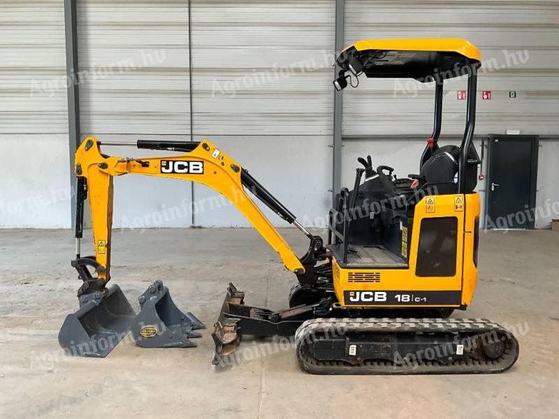 JCB 18 C-1 / 2019 / 810 hours / Leasing from 20%