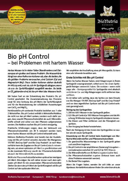 Bio pH Control sprayer cleaning liquid