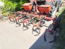 Mașină de plantat porumb de vânzare, cultivator dozator de îngrășăminte, cultivator rând, 4 rânduri