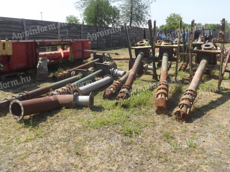 Brunnenkopfpumpen, Rohrpumpen zum Verkauf, ausgestattet mit Caprari-Pumpe