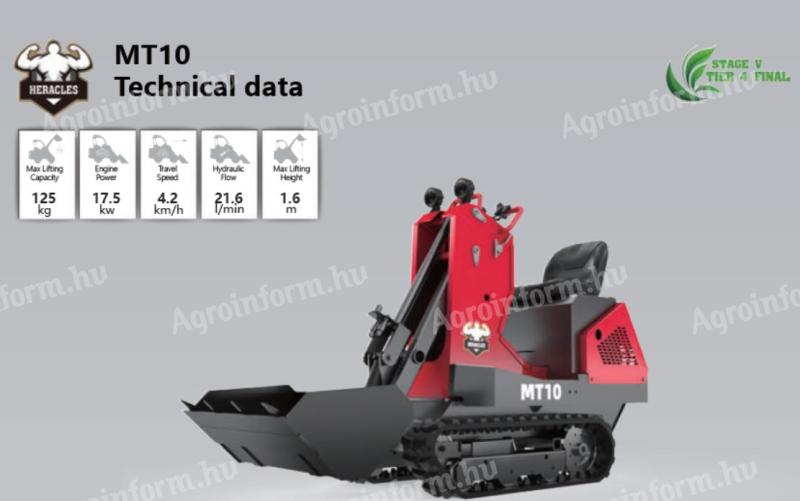 Heracles MT10 mini stacker
