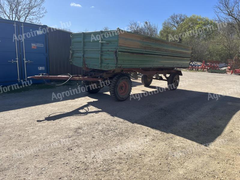 Brantner 9t tipper trailer