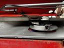 Kuhn Axera fertiliser spreader with weight measuring system and speed proportional application