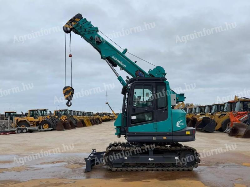 Sunward SWTC5D crane / 2021 / 72 hours / Leasing from 20%
