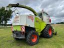 Claas Jaguar 860 walk-behind wheel loader - Claas PU 300 with pick-up adapter