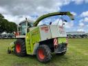 Claas Jaguar 860 walk-behind wheel loader - Claas PU 300 with pick-up adapter
