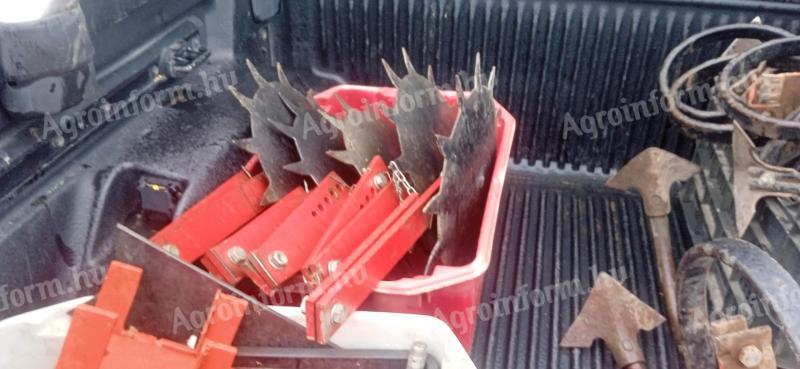 Spring tine set Metalwolf for 6 row cultivator