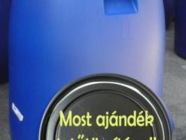 Műanyag hordók és kannák eladók