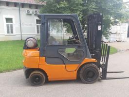 BT (Toyota) gázüzemű targonca